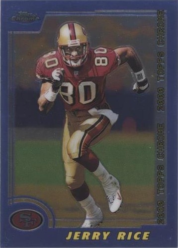 2000 Topps Chrome Jerry Rice #45