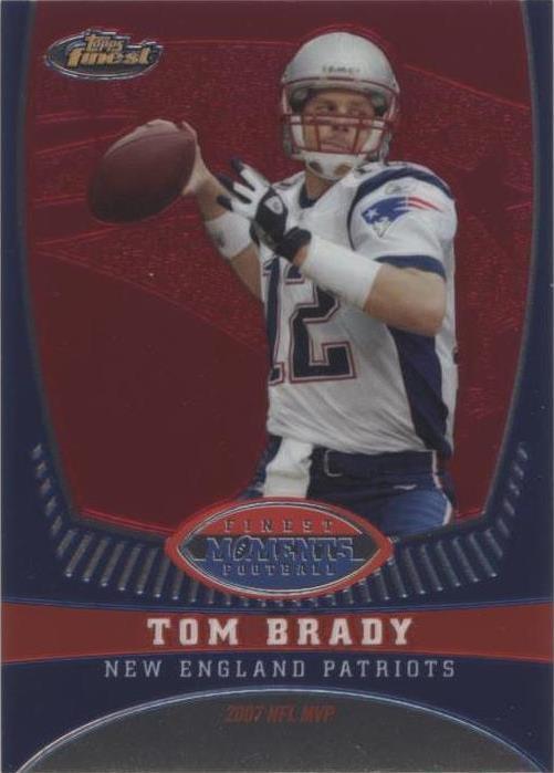 Topps Finest Tom Brady 2008 #TB9