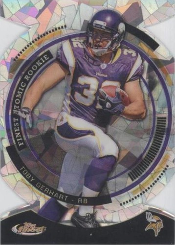 2010 Topps Finest Toby Gerhart #FAR-22