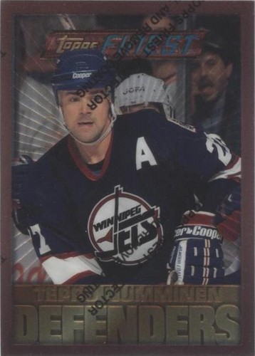 1995-96 Topps Finest - Teppo Numminen #167