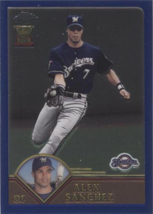 2003 Topps Chrome - Alex Sanchez #172
