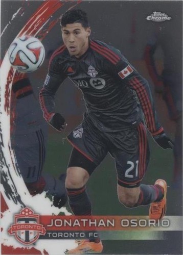 2014 Topps Chrome MLS Jonathan Osorio #82