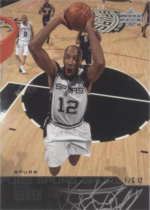 2003-04 Upper Deck - Bruce Bowen #253
