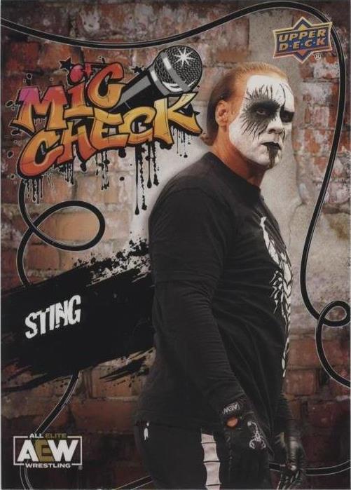 2023 Upper Deck AEW All Elite Wrestling - Sting #MC-14