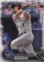 2016 Bowman Draft - Brendan Rodgers #BD-150