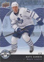 2007-08 Upper Deck Mini Jersey Collection - Mats Sundin #90