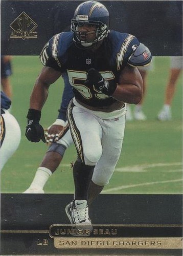 1998 SP Authentic Junior Seau #111