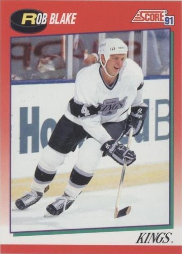 1991-92 Score Canadian - Rob Blake #27