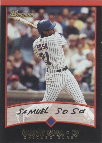 2001 Bowman - Sammy Sosa #55