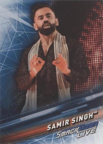 2019 Topps WWE Smackdown - Samir Singh #45