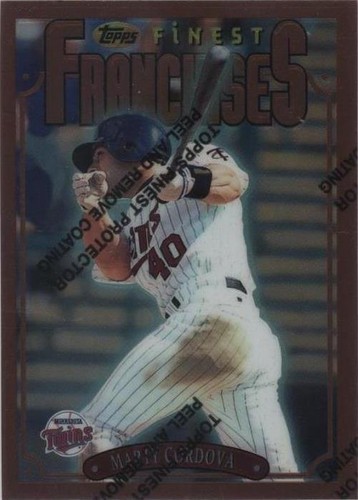 1996 Topps Finest - Marty Cordova #206