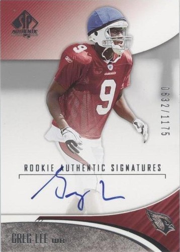 2006 SP Authentic Greg Lee #202