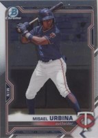 2021 Bowman Draft - Misael Urbina #BDC-68