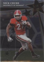 2022 Panini Select Draft Picks Nick Chubb #SS-NC