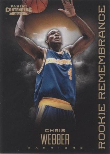 2012-13 Panini Contenders - Chris Webber #17