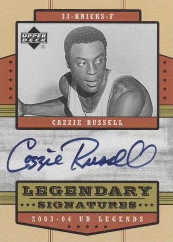 2003-04 Upper Deck UD Legends - Cazzie Russell #LS-CR