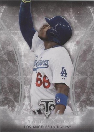 2015 Topps Triple Threads - Yasiel Puig #93