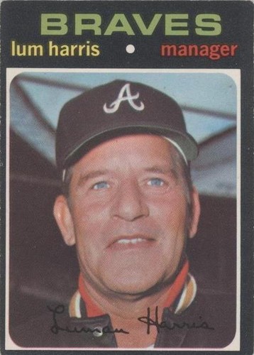 1971 O-Pee-Chee - Lum Harris #346
