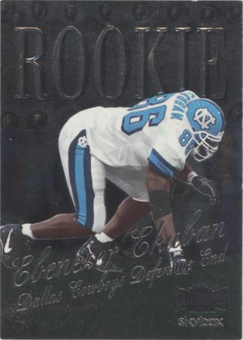 1999 Skybox Metal Universe Ebenezer Ekuban #221
