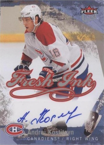 2007-08 Fleer Ultra - Andrei Kostitsyn #FI-AK