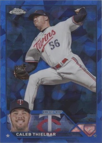 2023 Topps Chrome Update Series Sapphire Edition - Caleb Thielbar #USCS258