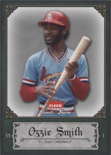 2006 Fleer Greats of the Game - Ozzie Smith #68