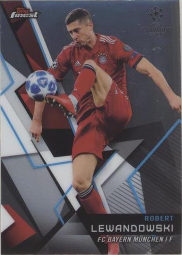2018-19 Topps Finest UCL Robert Lewandowski #19