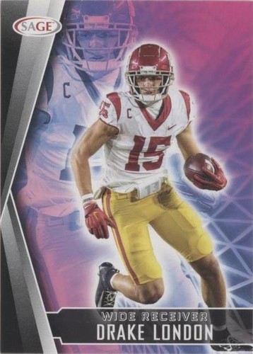 2022 SAGE High Series Drake London #158