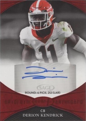 2022 Sage Aspire Derion Kendrick #ASP-DK