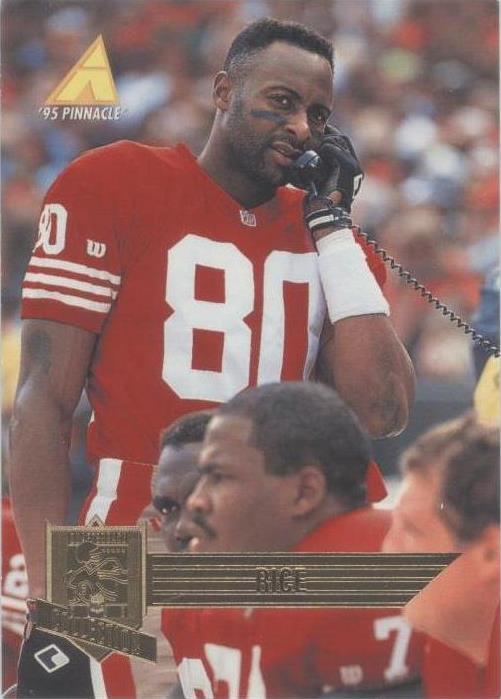 Jerry Rice 1995 Pinnacle Club Collection #193