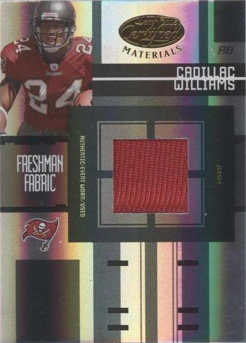 2005 Leaf Certified Materials Cadillac Williams #FF-206