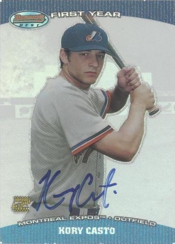 2004 Bowman's Best - Kory Casto #BB-KC