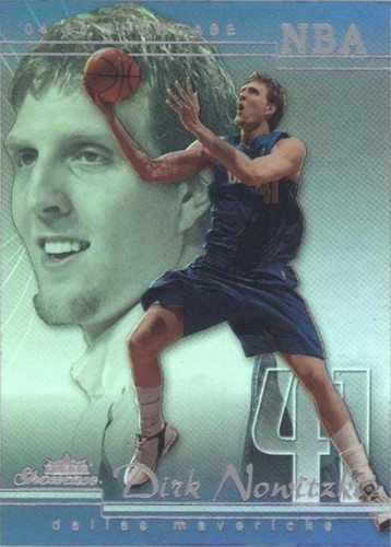 2004-05 Fleer Showcase - Dirk Nowitzki #25