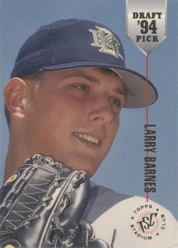 1994 Topps Stadium Club Draft Picks - Larry Barnes #40