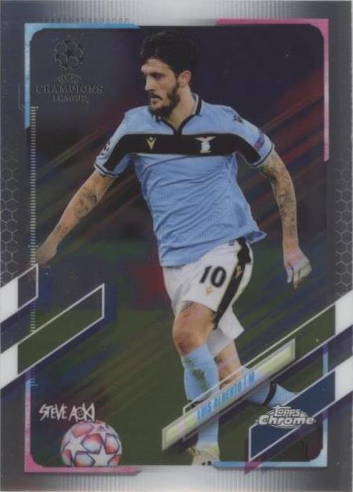 2020-21 Topps Chrome X Steve Aoki UCL Luis Alberto #24