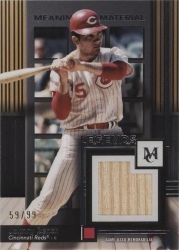 2024 Topps Museum Collection - Johnny Bench #MMRL-JBE