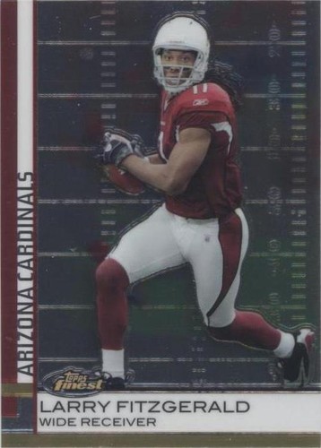 2009 Topps Finest Larry Fitzgerald #1