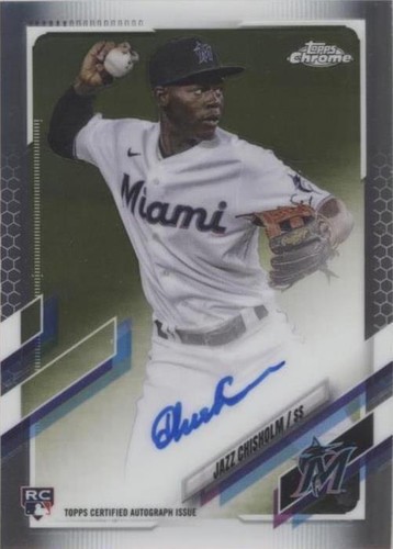 2021 Topps Chrome - Jazz Chisholm #RA-JCH