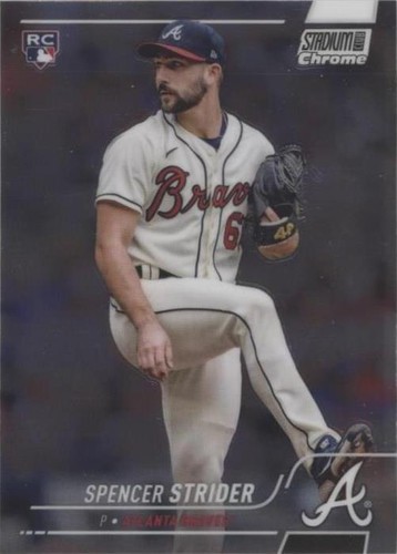 2022 Topps Stadium Club Chrome - Spencer Strider #296