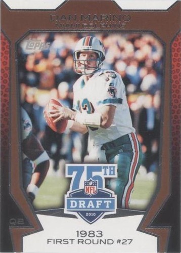 2010 Topps Dan Marino #75DA-20