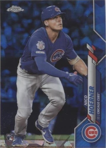 2020 Topps Chrome Sapphire Edition - Nico Hoerner #70
