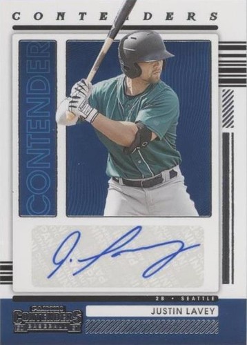 2021 Panini Contenders - Justin Lavey #CA-JL