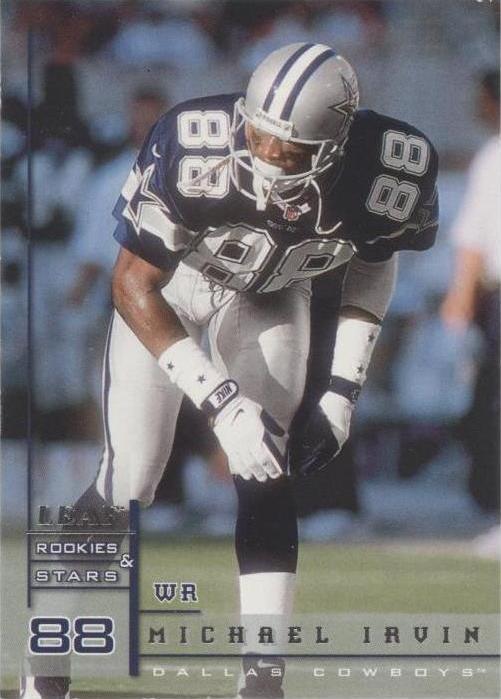 1998 Leaf Rookies & Stars Michael Irvin #93