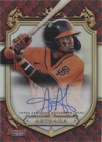 2022 Bowman's Best - Aeverson Arteaga #PR-AA