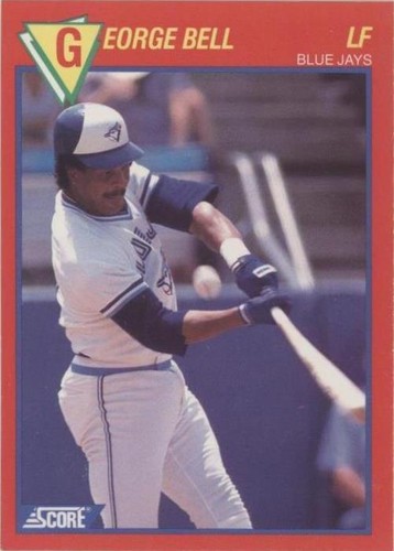 1989 Score 100 Hottest Players - George Bell #91