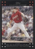 2007 Topps Updates & Highlights - Chris Sampson #UH93