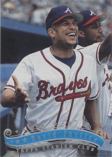 1997 Topps Stadium Club - David Justice #223