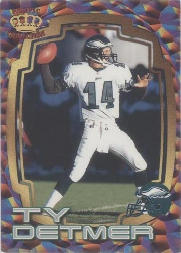 1997 Pacific Dynagon Prism Ty Detmer #49