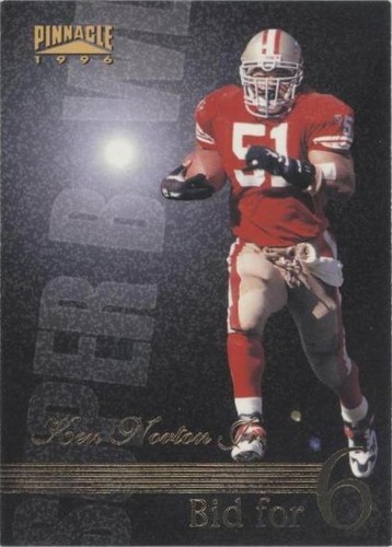 1996 Pinnacle Ken Norton #192