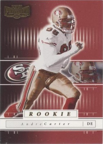 2001 Playoff Preferred Andre Carter #167